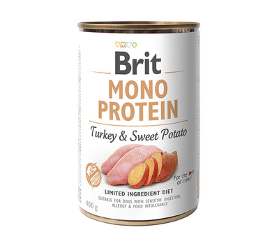 Brit Mono Eiwit met Kalkoen en Zoete Aardappelen 400g