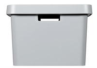 Curver Infinity Bin met deksel grijs 45l