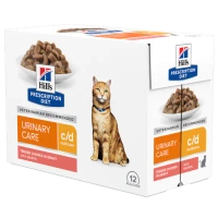 Hill's Prescription Diet c/d Multicare Feline Zalm 24x85g