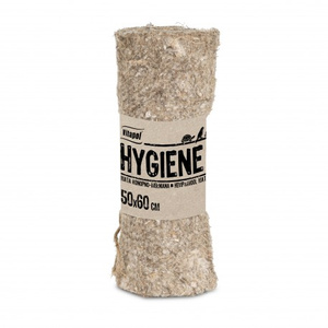 VITAPOL Hygiene+ Hennepmat met wol voor knaagdieren en konijnen 50x60cm