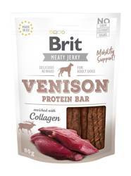 Brit Jerky Snack Venison Proteïnereep 80g