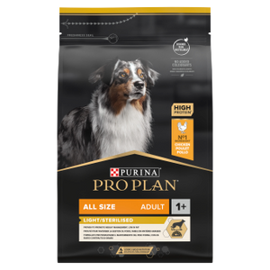 Purina Pro Plan Adult Light Optiweight Gesteriliseerd Kip en Rijst 3kg