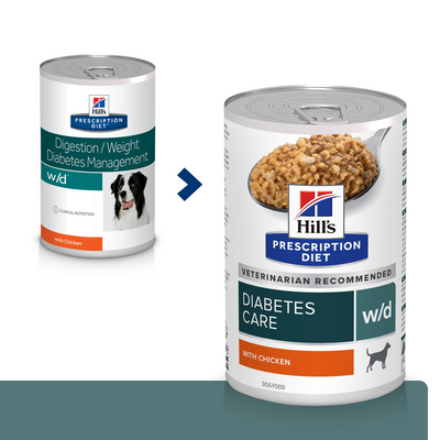 Hill's PD Prescription Diet Canine Diabetes Care w/d 370g 