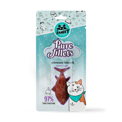 Mr Bandit Pure Filets gekookte tonijn 30g