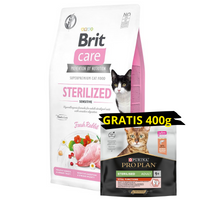 Brit Care Cat Grain-Free Sterilized Sensitive met Konijn 7kg