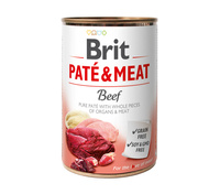 Brit Pate & Vlees met Rundvlees 6x400g