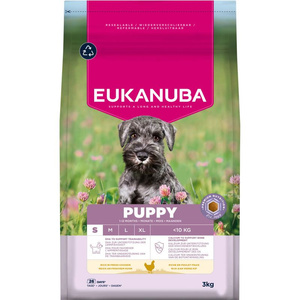 EUKANUBA Growing Puppy Kleine Fok 3kg kip