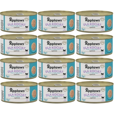 APPLAWS Kitten Tuna In Jelly 12x70g