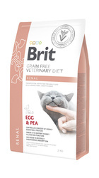 Brit Grain Free Veterinary Diet Kat Ei en Erwten 2kg