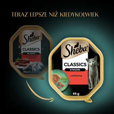 Sheba Classics met rundvlees 85g