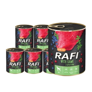 Dolina Noteci Rafi met hertenvlees 6x800g