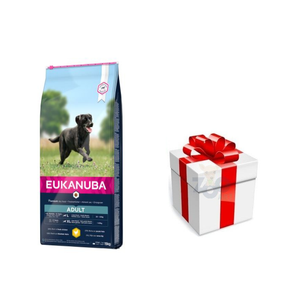 Eukanuba Adult Large Breed Chicken 15kg + GRATIS een verrassing voor je hond!