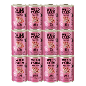 WILD FARM Pate Lam 12x400g - glutenvrij kattenvoer