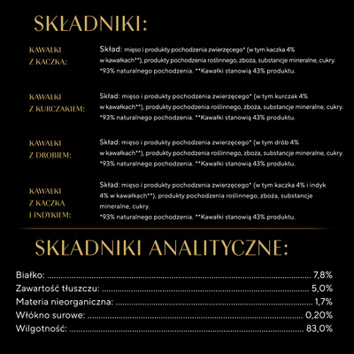 SHEBA Selection Select Slices Gevogelte Smaakzakjes 120x85 g - nat volledig voer voor volwassen katten, in saus