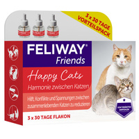 CEVA Feliway Friends navulling 3x48 ml met C.A.P. feromoon ECONOMY PACK