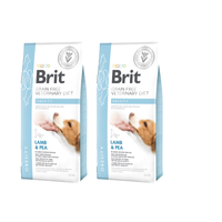 Brit Grain Free Veterinary Diet Hond Obesitas Lam Met Erwten 2x12kg