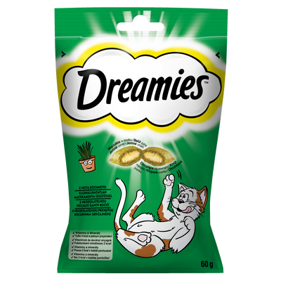 DREAMIES 60g - traktatie met kattenkruid 