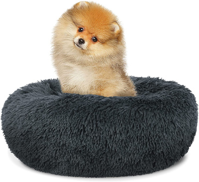 Pluche hol M 60cm - donkergrijs