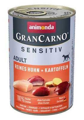 Animonda GranCarno Sensitiv Adult Hond Kip & Aardappelen 400g