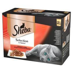 Sheba Sachet Selection In Sauce Sappige Smaken 12x85g