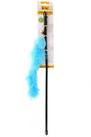 Dingo kattenhengel - bal met staart paars/blauw