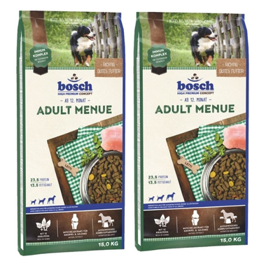 BOSCH Adult Menue Gevogelte 2x15kg