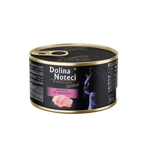 DOLINA NOTECI Premium Sterilised voor katten, rijk aan kalkoen 6x185 g