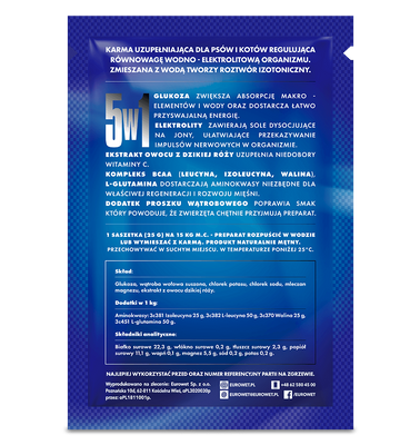 EUROWET Electrolyten voor honden en katten 25g