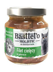 Basttet'o Holistic kalfsfilet in galette voor katten 130g