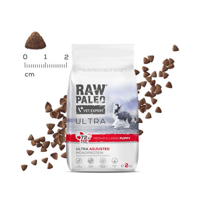 Vetexpert Raw Paleo Ultra Rund Puppy Medium/Large 2kg