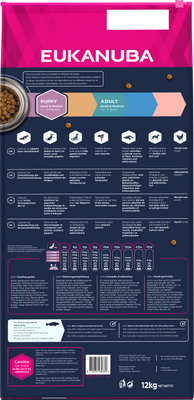 Eukanuba Puppy&Junior Small/Medium Grain Free Salmon 2x12kg