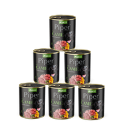 DOLINA NOTECI Piper voor honden met hertenvlees en pompoen 6x800g