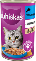 WHISKAS Nat Kattenvoer 1+ met tonijn in gelei 400g