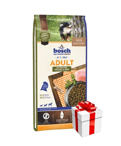 BOSCH Adult Poultry & Millet Gevogelte en Gierst 15kg + GRATIS een verrassing voor je hond!