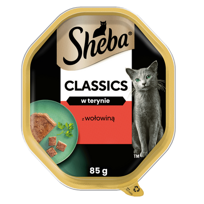 Sheba Classics met rundvlees 85g