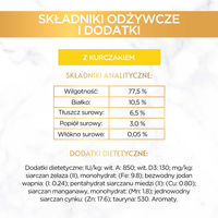 Purina Gourmet Gold Mousse met Kip 85g