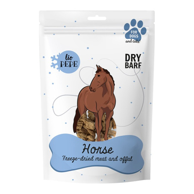 PAKA ANIMAL - Lio PEPE Horse gevriesdroogde traktatie (paardenlever) 60g