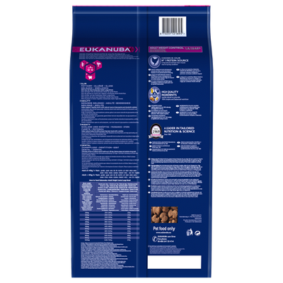Eukanuba Adult Large Breed Weight Control Chicken 15kg