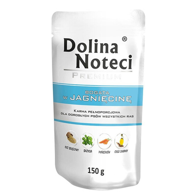 Dolina Noteci PREMIUM rijk aan lam 10x150g