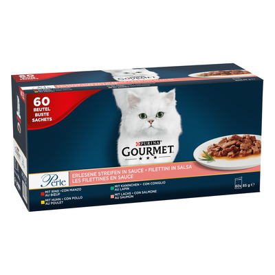 Purina Gourmet Perle Kattenvoer 60x85g