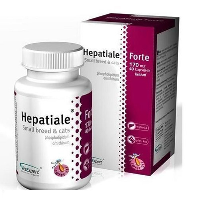 VETEXPERT Hepatiale Forte Kleine Fok & Katten 40tab 