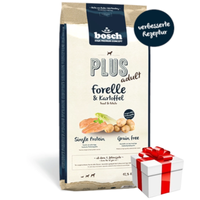 BOSCH Plus Adult Forel & Aardappelen 12,5kg + GRATIS een verrassing voor je hond!