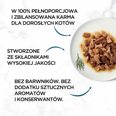 GOURMET Perle volwassen kattenvoer Meat Duet 4x85g