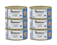 Applaws Kat Tonijn met Krab 6x70g CUP