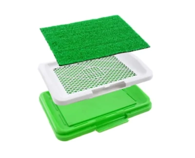 NUXIE® Puppy grasbak voor zindelijkheidstraining 34cm x 47cm x 6cm