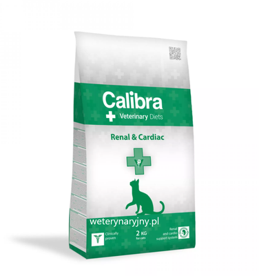 Calibra Veterinary Diets Kat Nier/Cardiaal 2kg