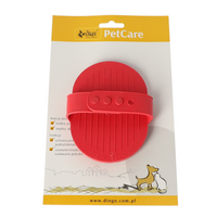 Dingo Rubber Carder met ballen en handbevestiging 8,5x13,5cm