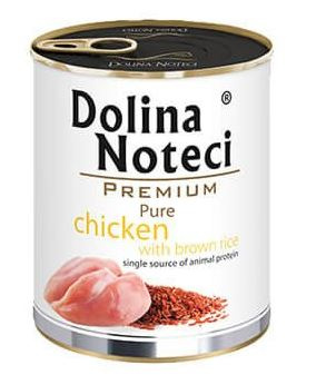 Dolina Noteci Premium Pure Kip met Rijst 6x800g