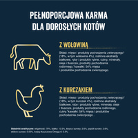 FELIX Smakelijke Snippers Voedsel voor Volwassen Katten land smaken in saus 4x80g