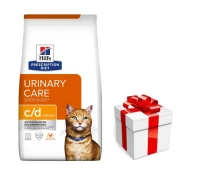 Hill's PD Prescription Diet Feline c/d Multicare 8kg + GRATIS een verrassing voor je kat!